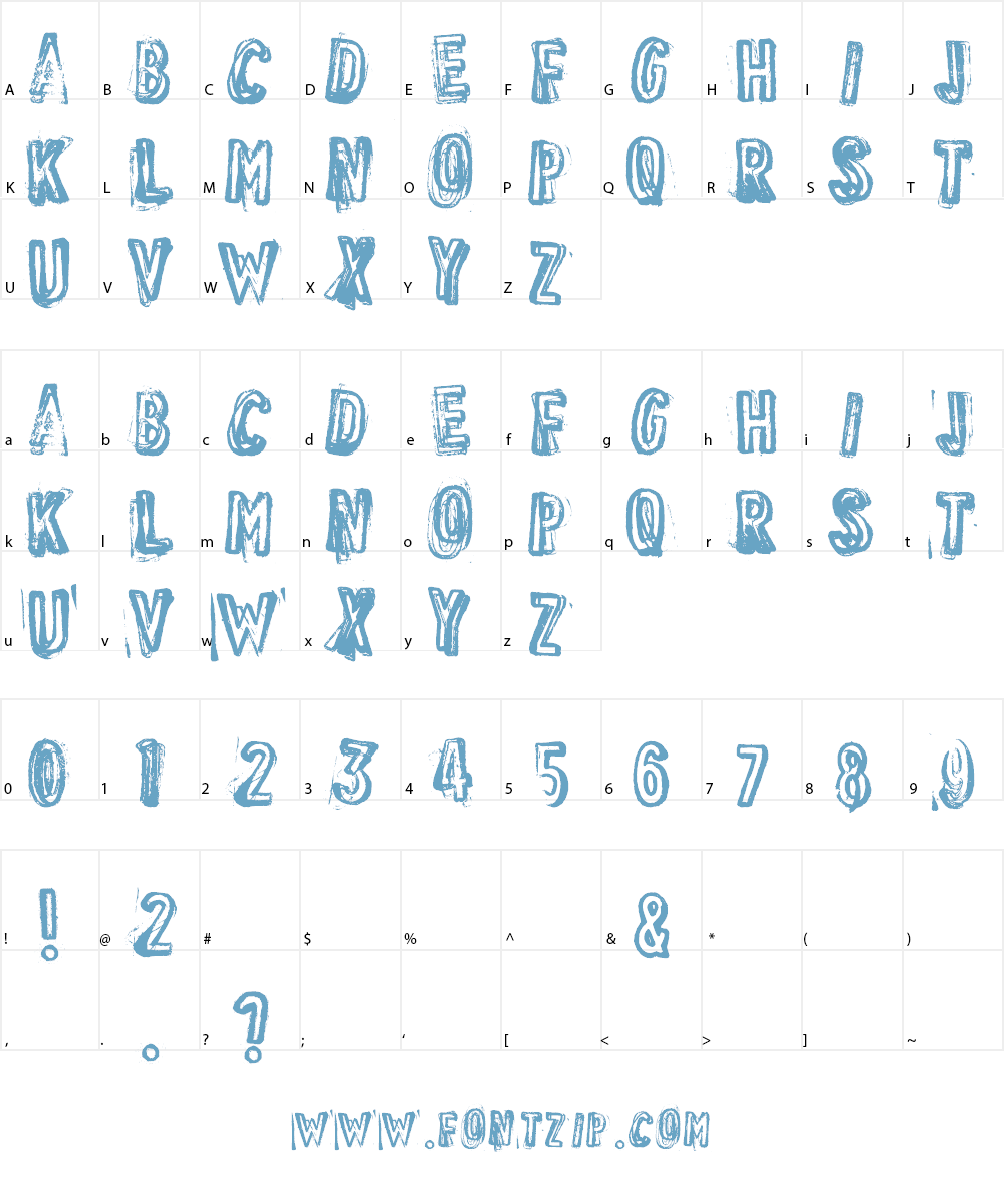 VINTAGE FIND Font Character